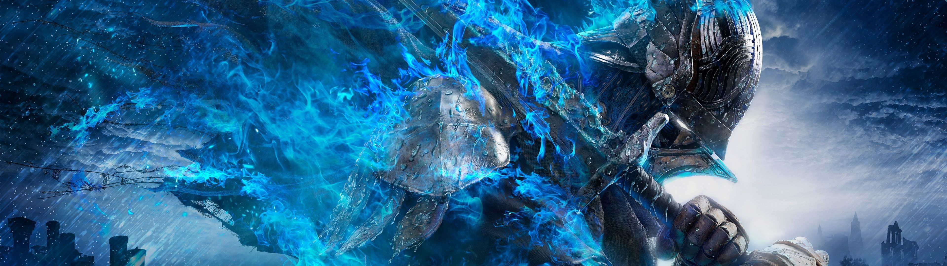 3840x1080 Elden Ring Nightreign Wallpaper 4K, Artwork, 2025 Games