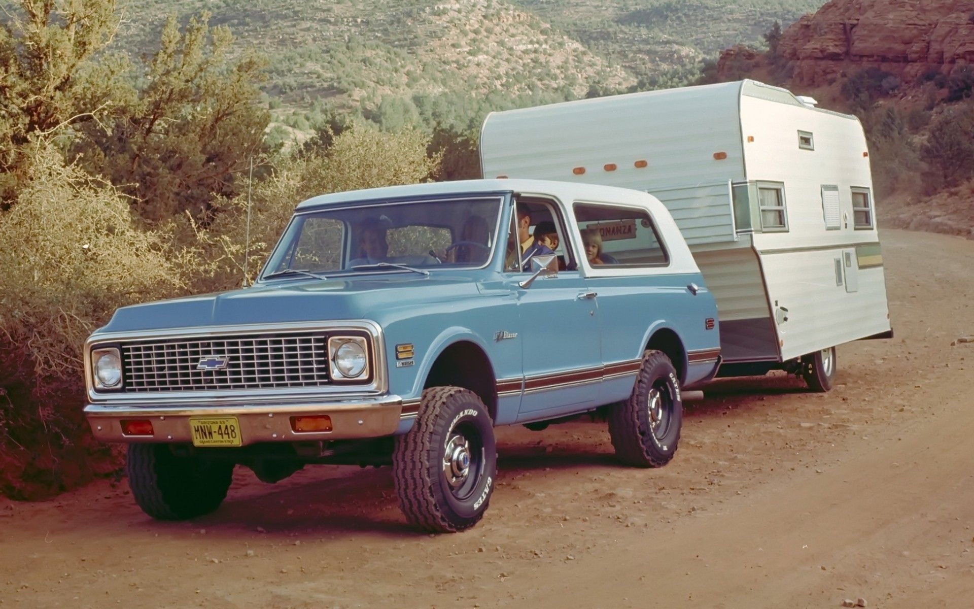 1920x1200 Download Vehicle 1968 Chevrolet Blazer HD Wallpaper