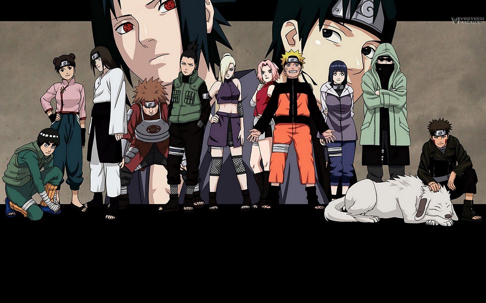 Naruto And Friends Wallpapers Top Free Naruto And Friends Backgrounds Wallpaperaccess