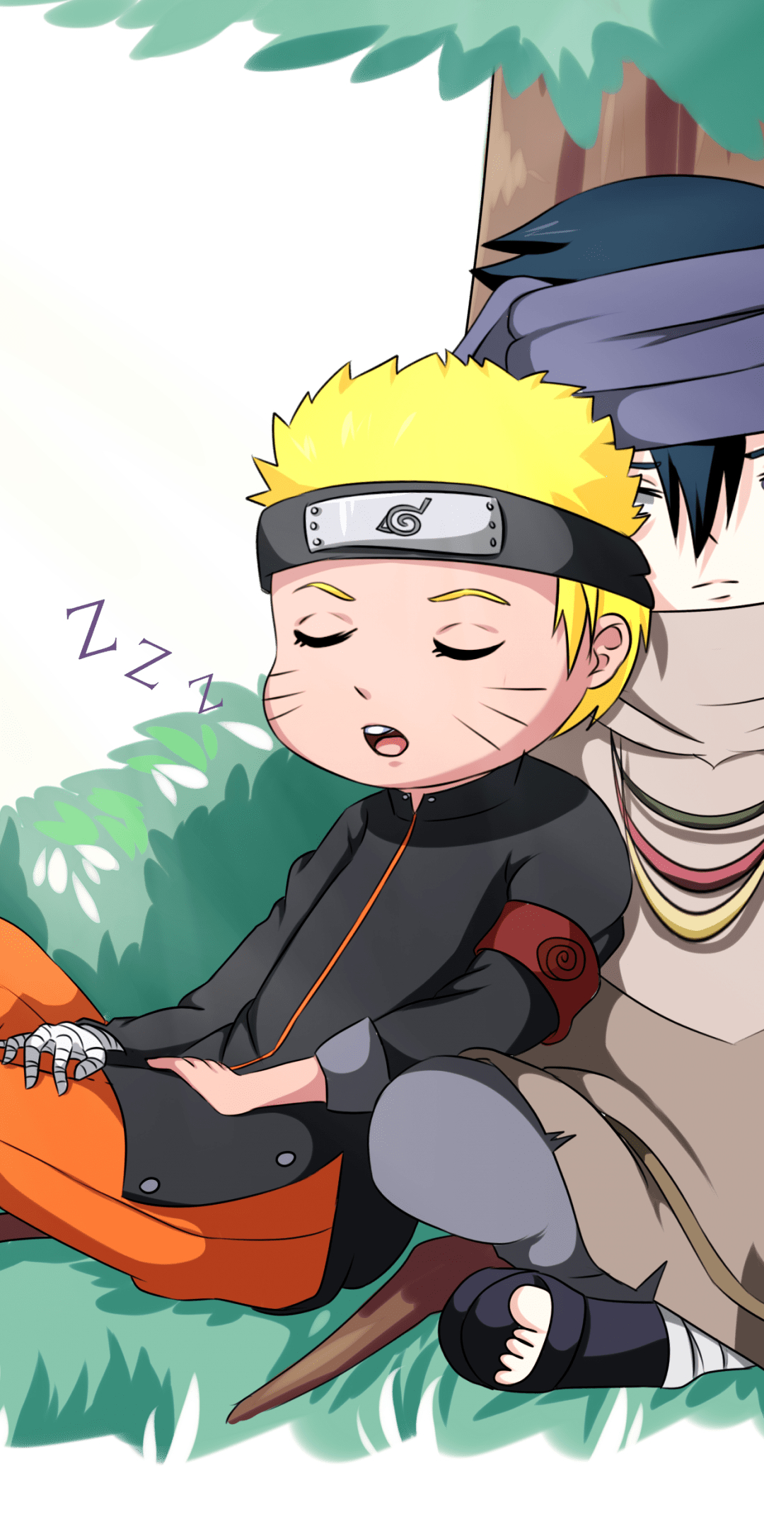 1080x2160 Download 1080x2160 Uchiha Sasuke, Uzumaki Naruto, Cute, Chibi