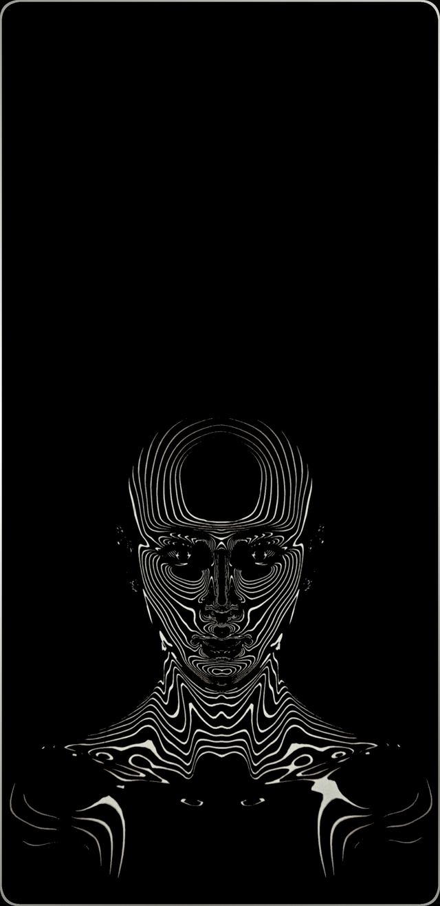 640x1315 My first shot an amoled background. It's from an Animals as Leaders tour poster