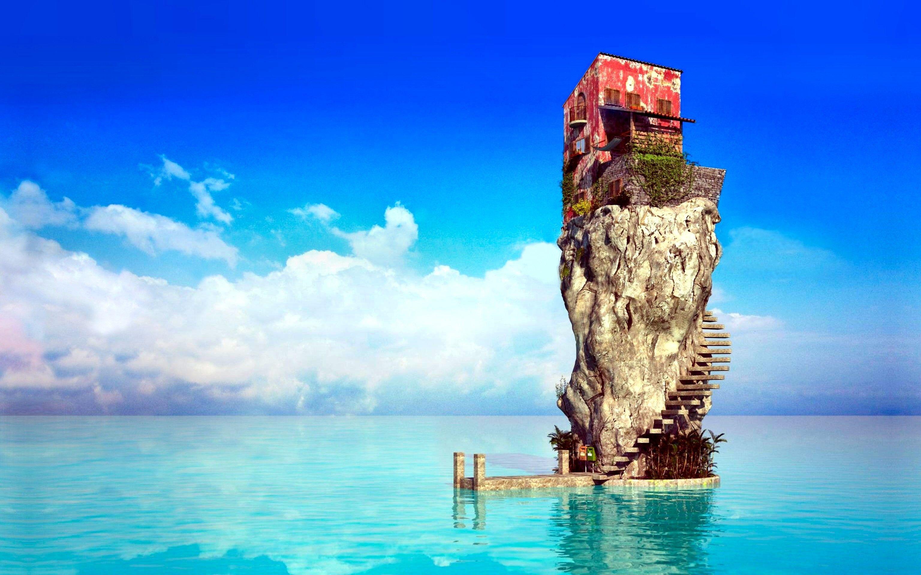 3072x1920 Island Wallpaper