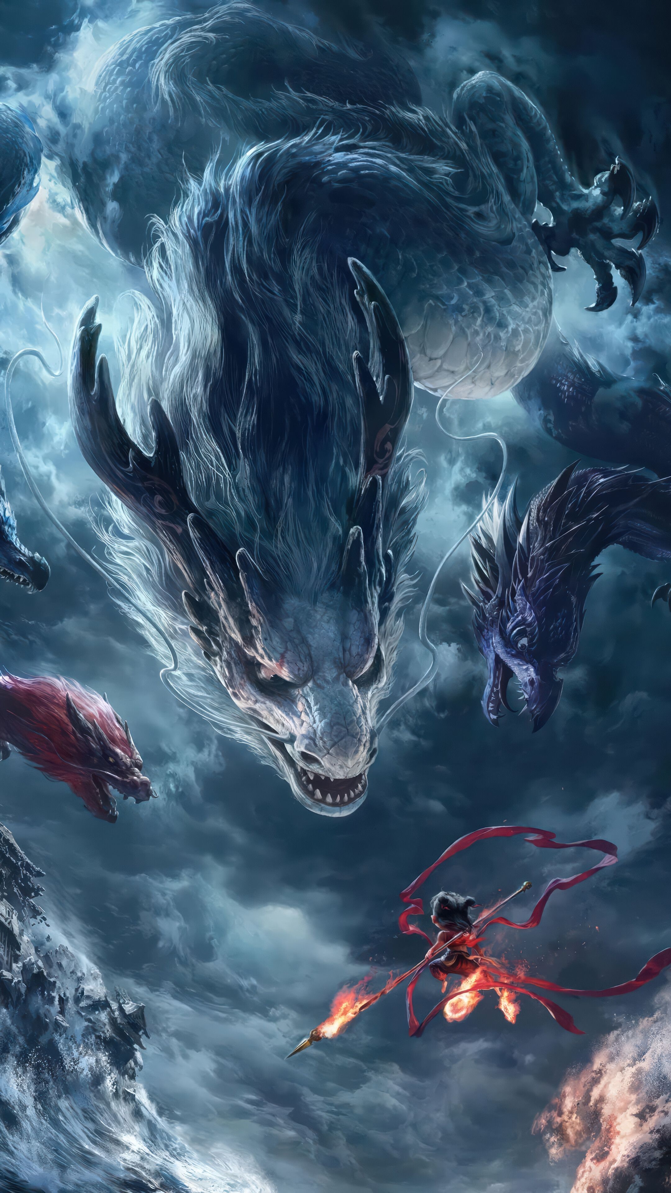 2160x3840 Ne Zha 2 Movie 4K Wallpaper iPhone HD Phone