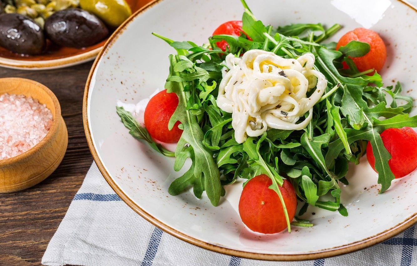 1332x850 Wallpaper tomatoes, mayonnaise, Salad image for desktop, section