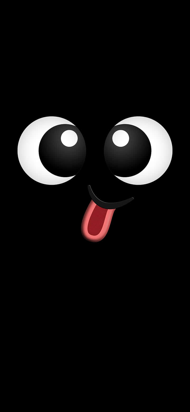 800x1732 Download Cartoon Tongue Out Wallpaper