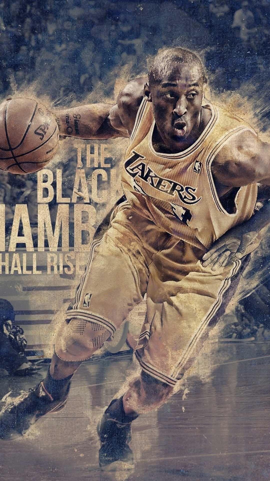 1080x1920 Bryant Kobe NBA Sports Super Star iPhone 8 Wallpaper Free Download