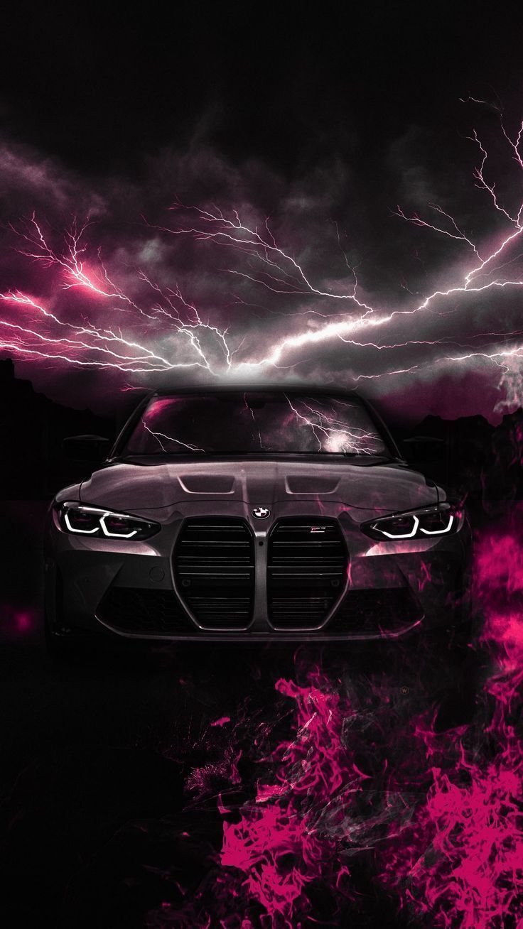 736x1308 Wallpaper bmw, car, lightning, dark, fire, flame, Cars 4K by Svetlanatea. Download wallpaper bmw, car, lightning, dark, fire, flame for free