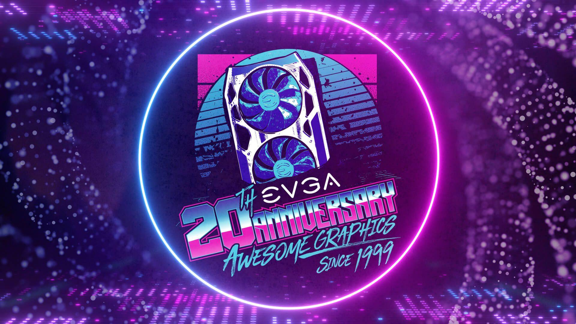 1920x1080 EVGA 20th Anniversary Wallpaper 2019
