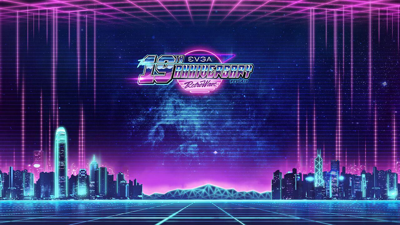 1280x720 EVGA 19th Anniversary Wallpaper 2018