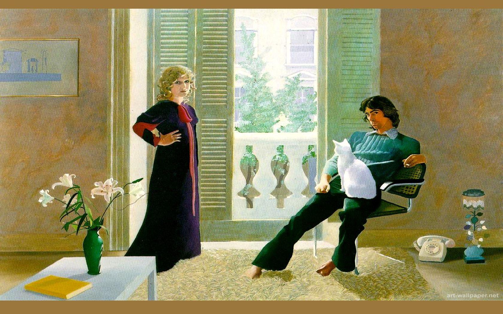 1680x1050 David Hockney Painting Wallpaper, Art, Wallpaper, Picture