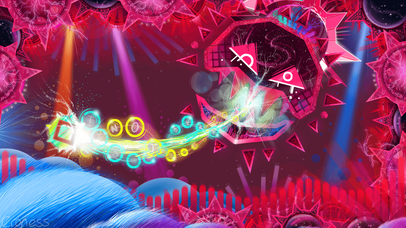 1366x768 Just Shapes & Beats Wallpaper