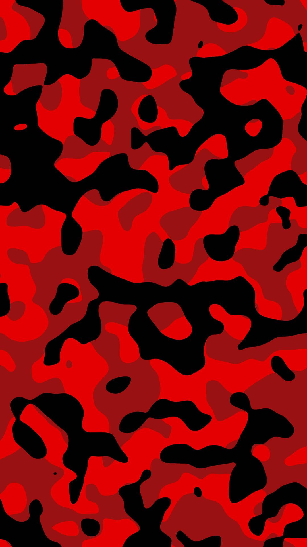 1080x1920 Red Camo Wallpaper