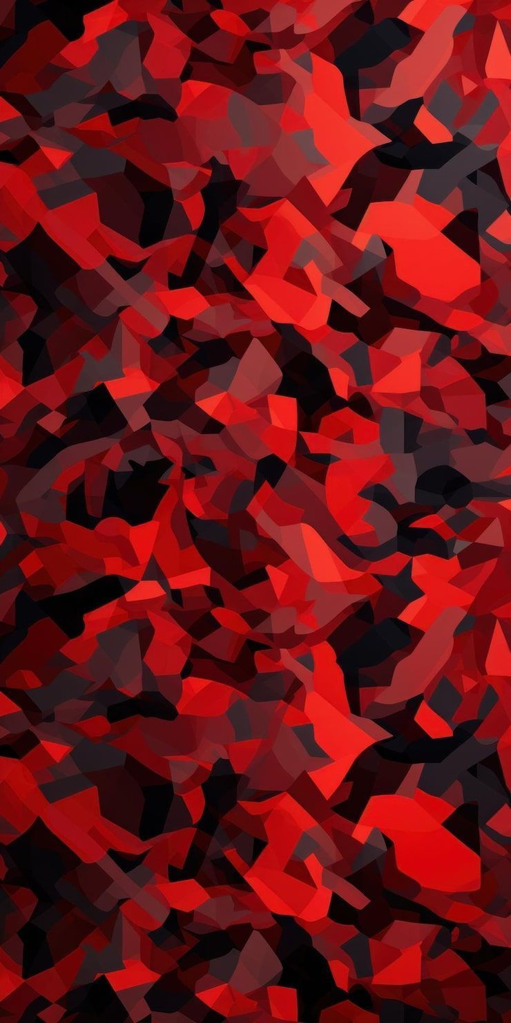 740x1480 Red Camouflage Pattern Photo Free High Quality Picture