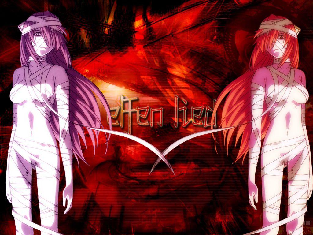 1024x768 Lucy /Elfen Lied\ image Lucy in gauze HD wallpaper and background