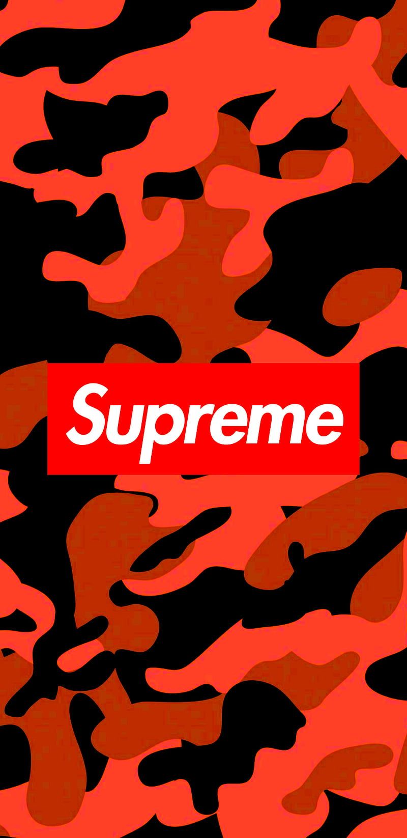 800x1646 HD red camouflage wallpaper