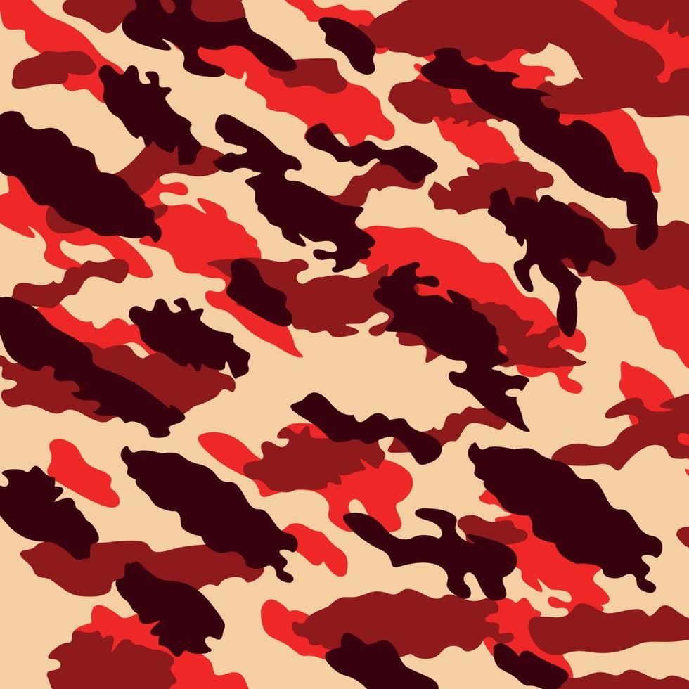 980x980 red camouflage abstract stripes seamless pattern military vector for print clothing