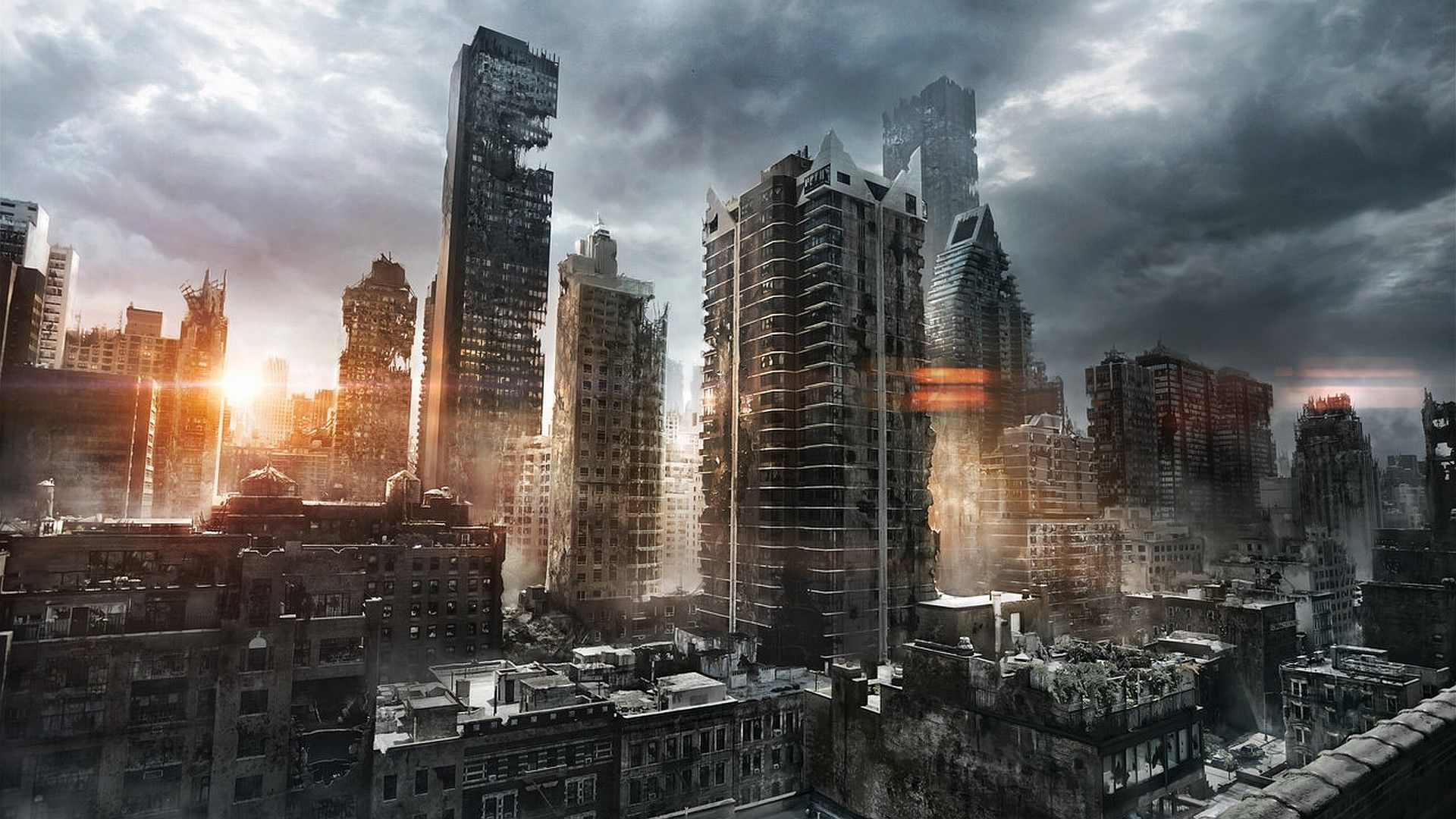 1920x1080 Post Apocalyptic City Fantasy Hd Wallpaper 1920×1080 1475. Game Development & New Media Coursework