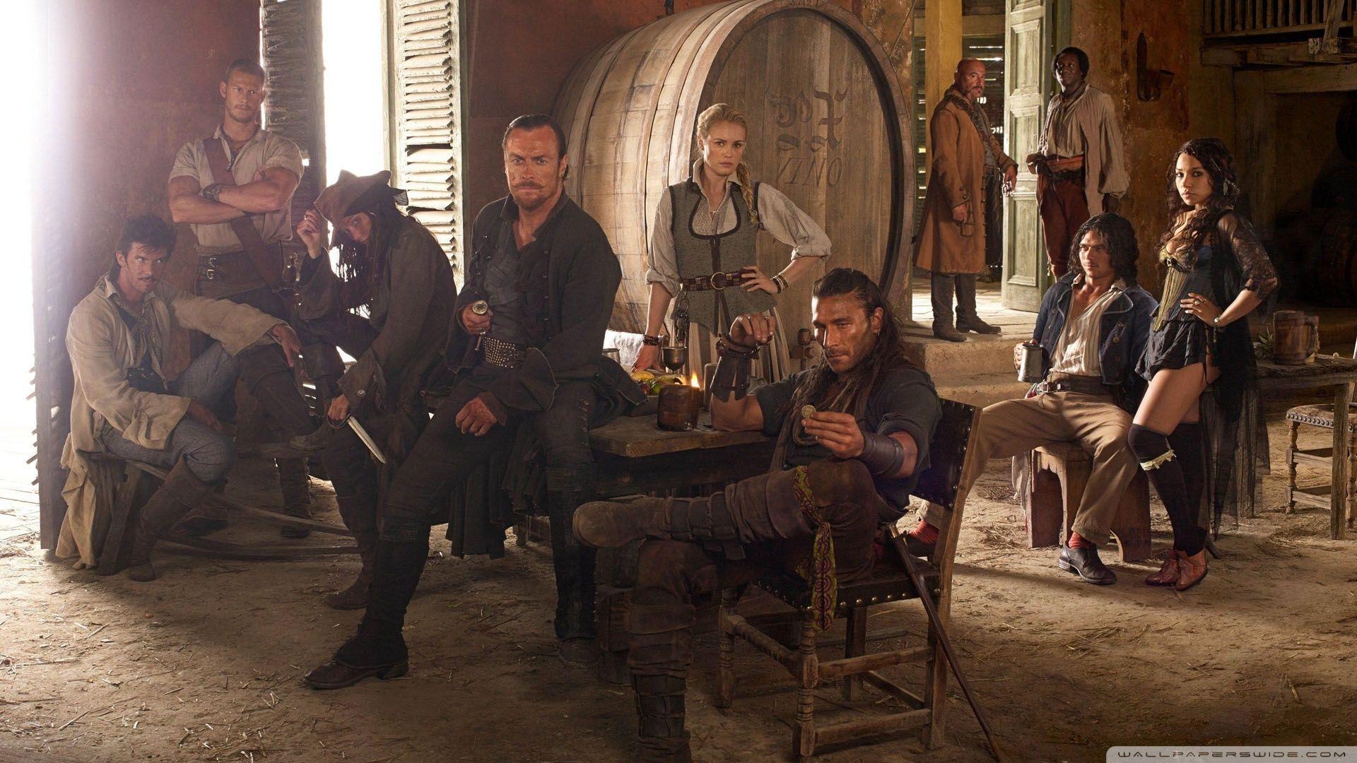 1920x1080 Black Sails TV series Cast Ultra HD Desktop Background Wallpaper