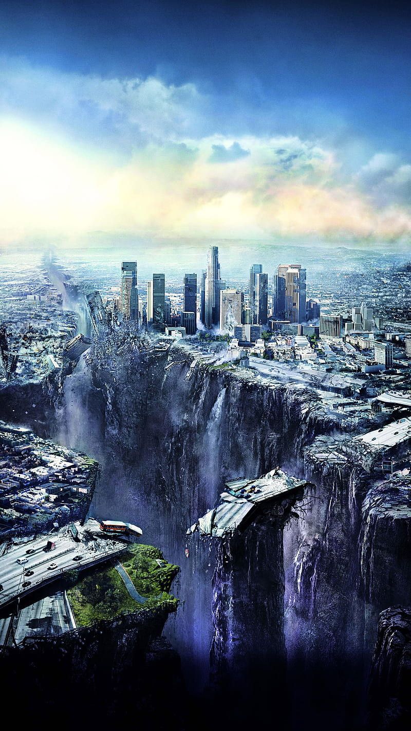 800x1422 Apocalptic cityscape, apocalyptic, citysscape, HD phone wallpaper