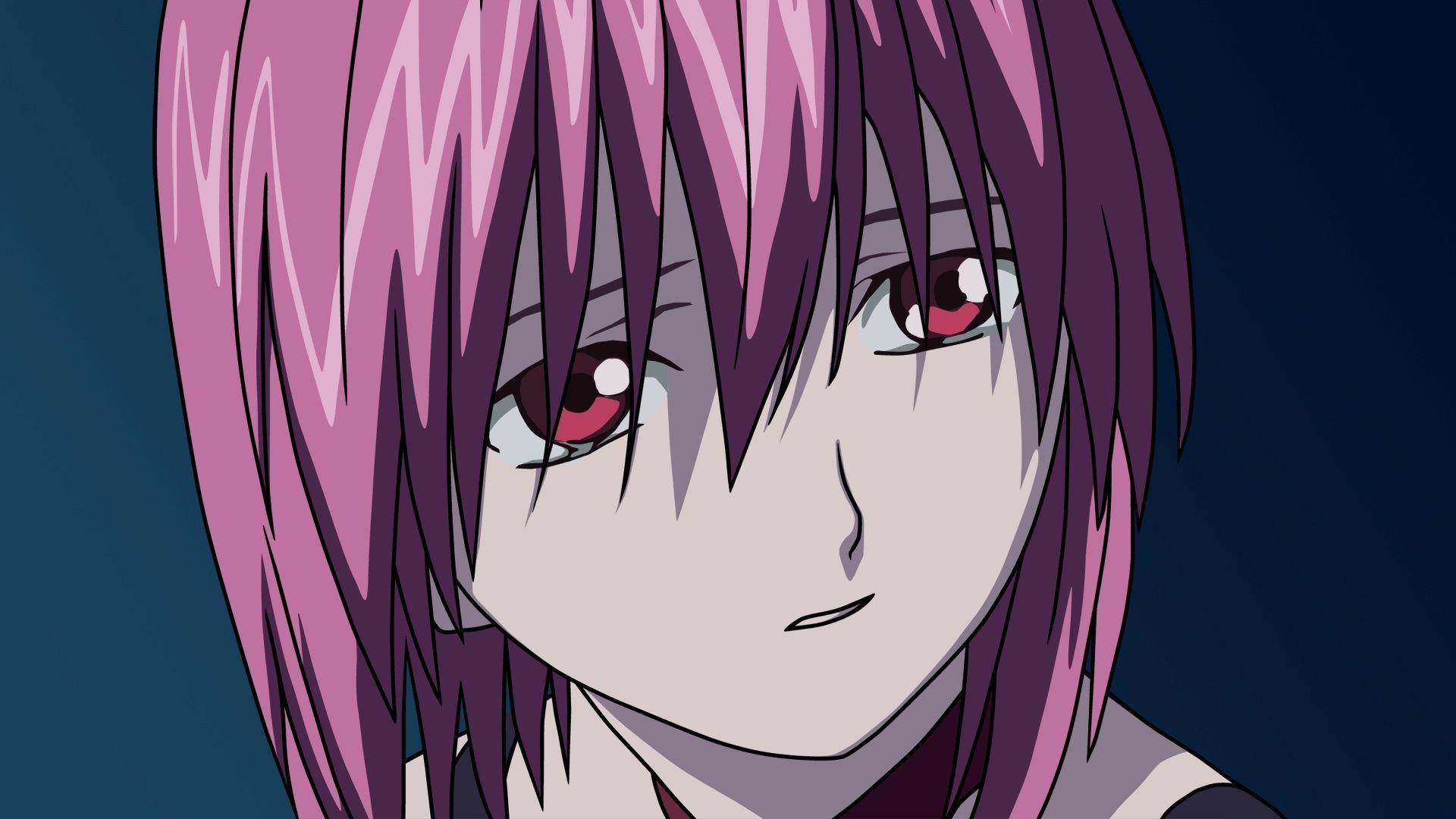 1920x1080 Download Wallpaper 1920x1080 elfen lied, girl, look, sadness