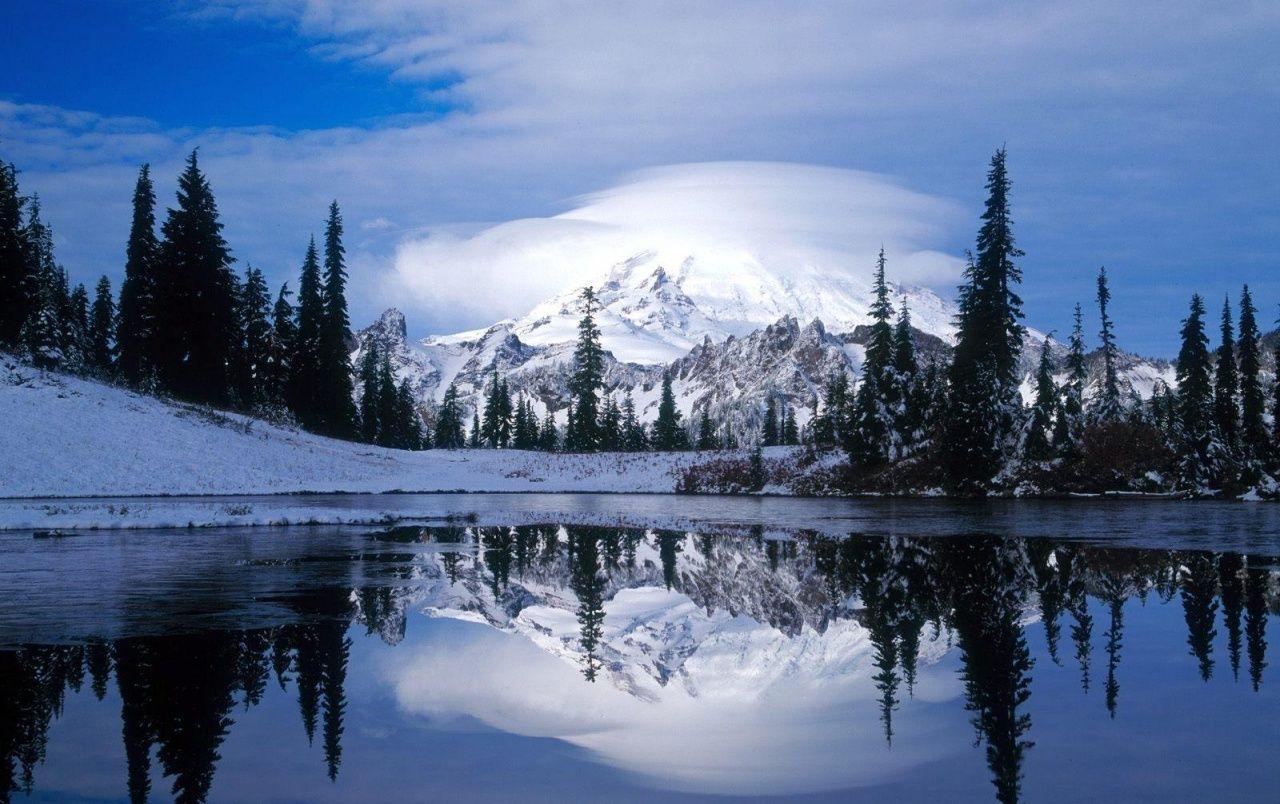 Desktop Wallpapers Washington USA Mount Rainier National Park Nature