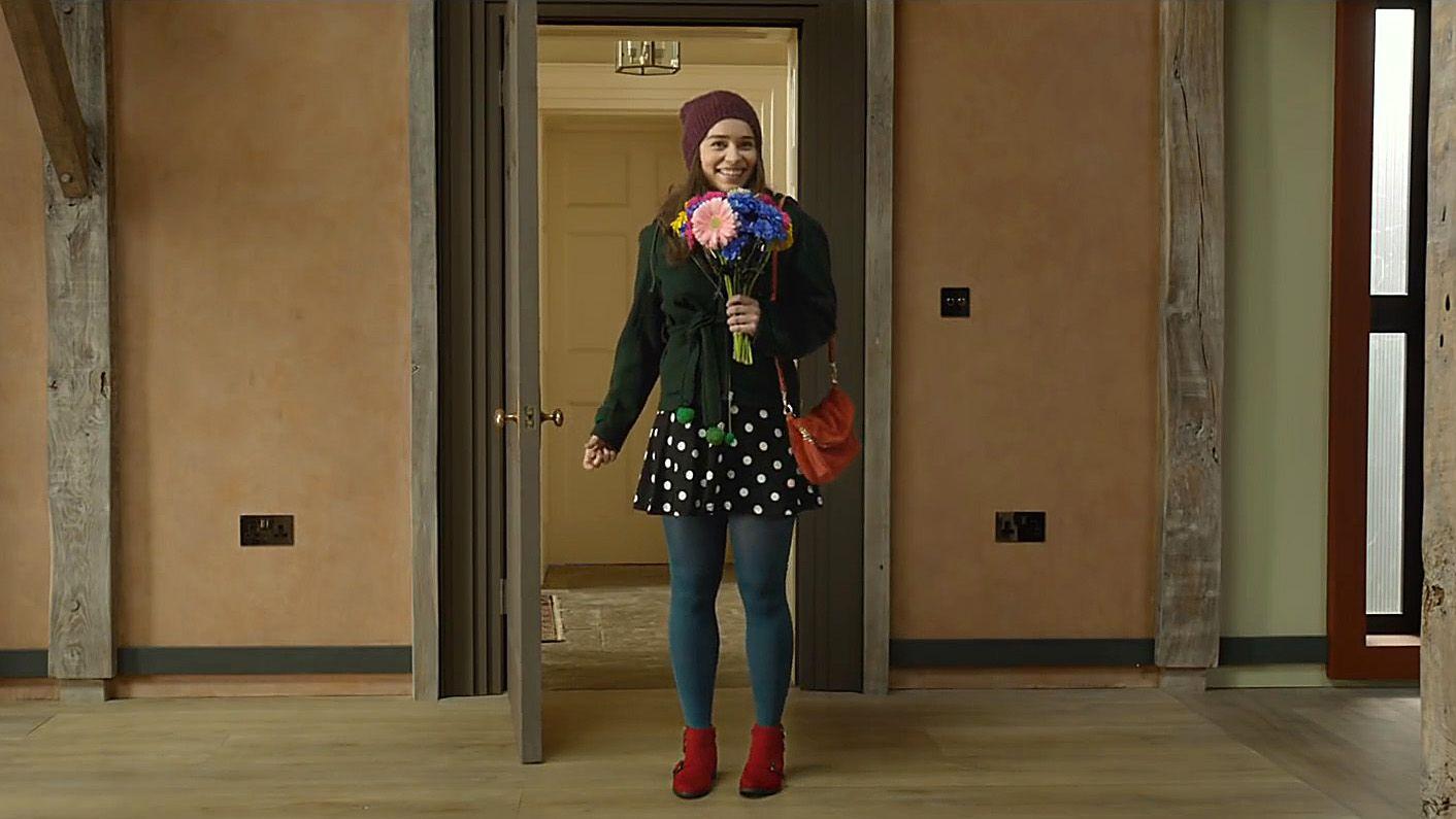 1412x795 Outfits Emilia Clarke Me Before You Wallpaper