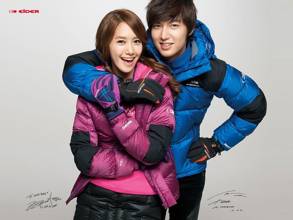 1024x768 Yoona & Lee Minho Eider wallpaper