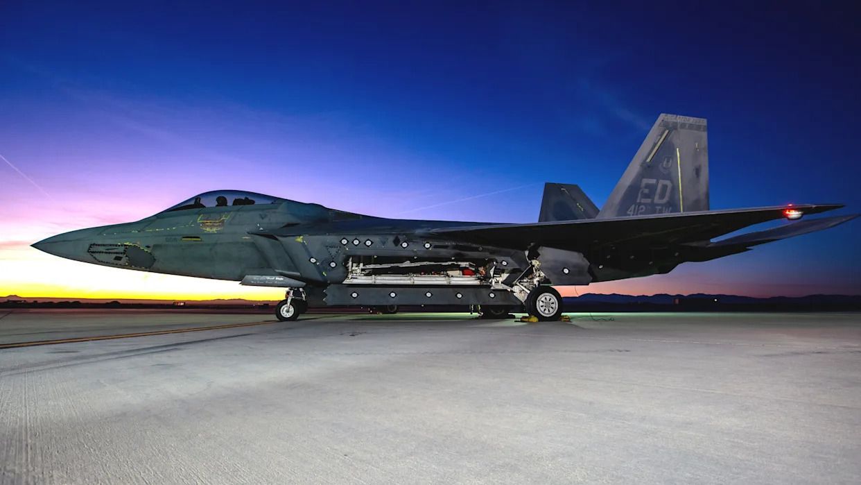 1242x699 F 22 Raptors Completed Six Test Flights For New Sensor Upgrades