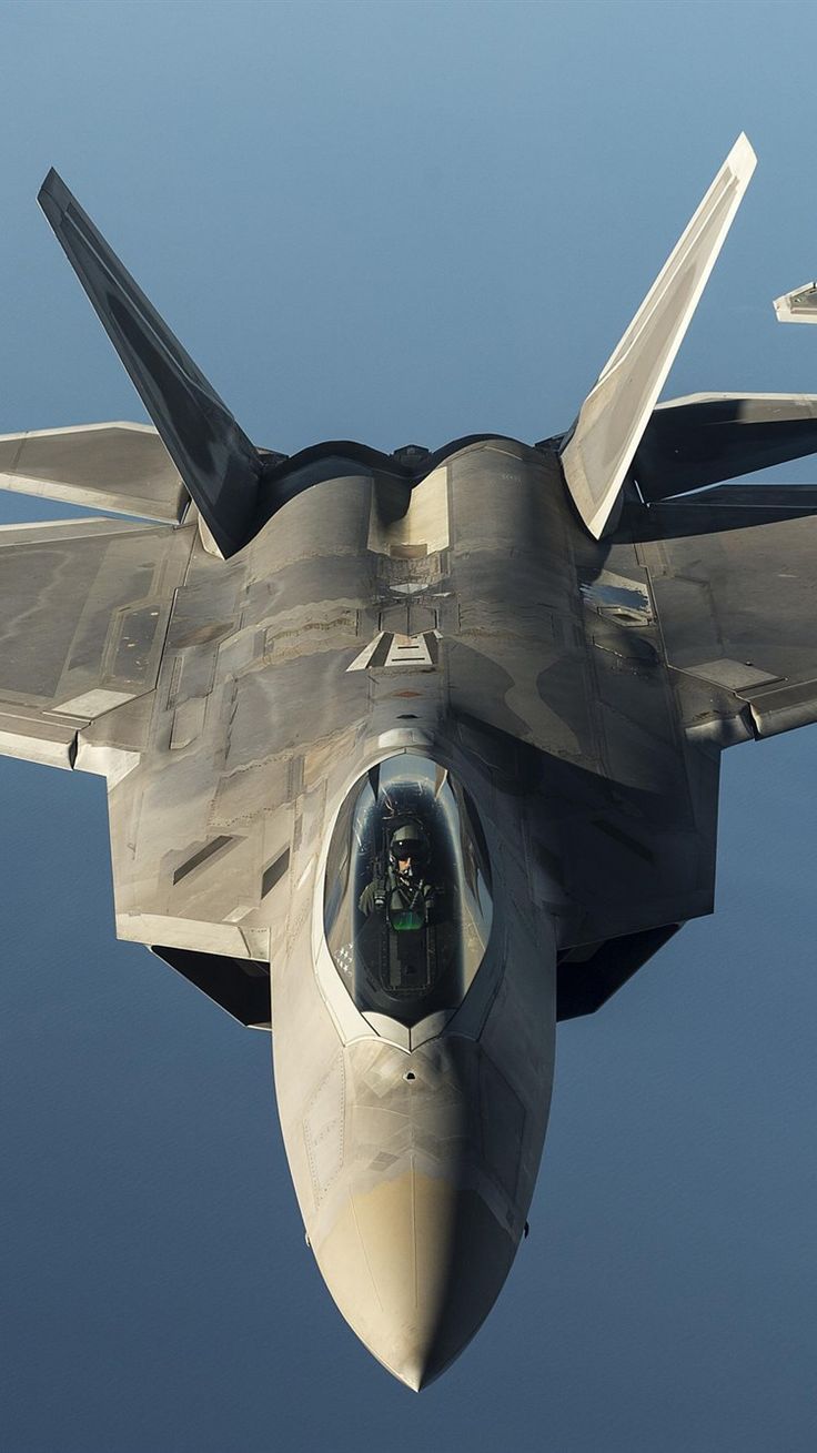 736x1309 Download Wallpaper Lockheed Martin F 22 Raptor, American Fighter, USAF, F Military Aircraft, Combat Aircraft, USA For Desktop With Resolution 750x1334. High Quality HD Picture Wallpaper