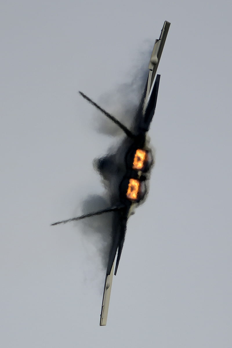 800x1199 Airplane, Military, Air Force, Aircraft, Lockheed Martin F 22 Raptor, HD Phone Wallpaper