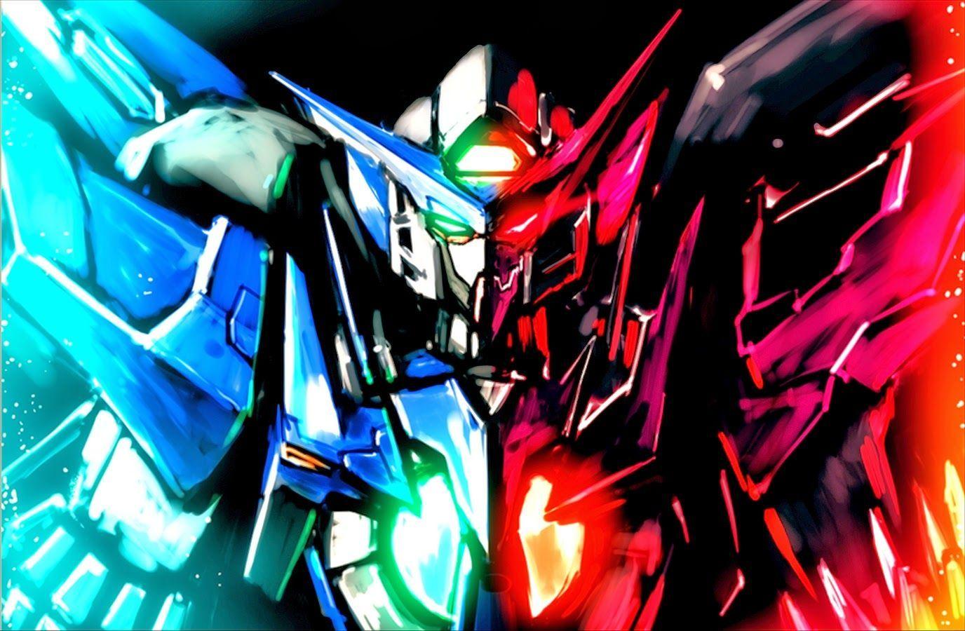 1376x900 Gundam Exia Dark Matter Wallpaper / Poster Image