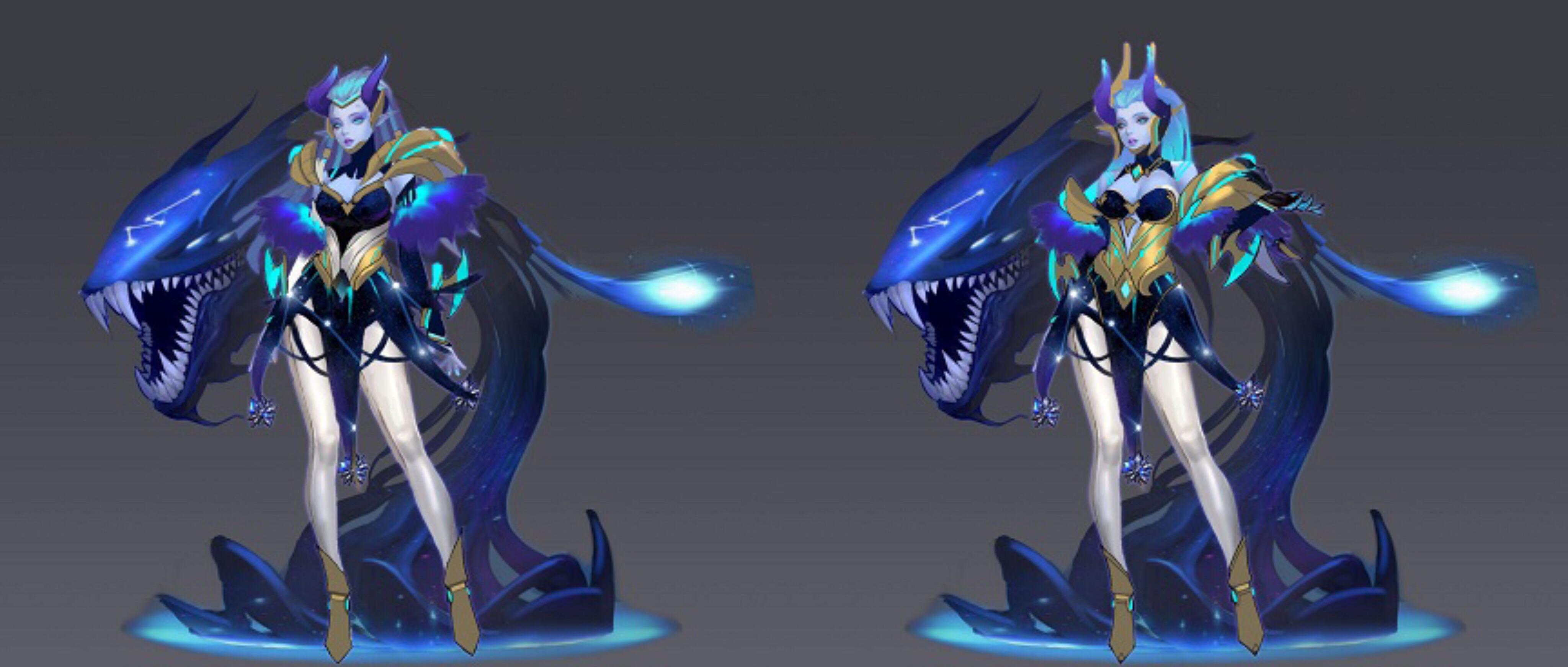 4096x1743 Selena Zodiac skin survey