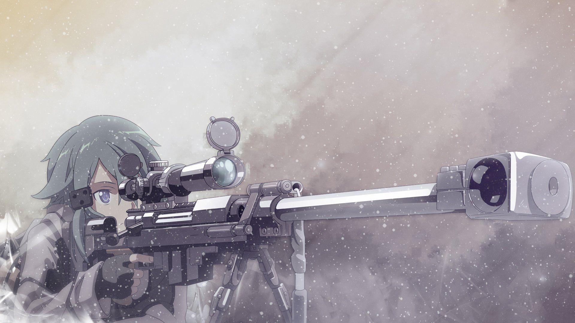 1920x1080 Sinon (Sword Art Online) HD Wallpaper