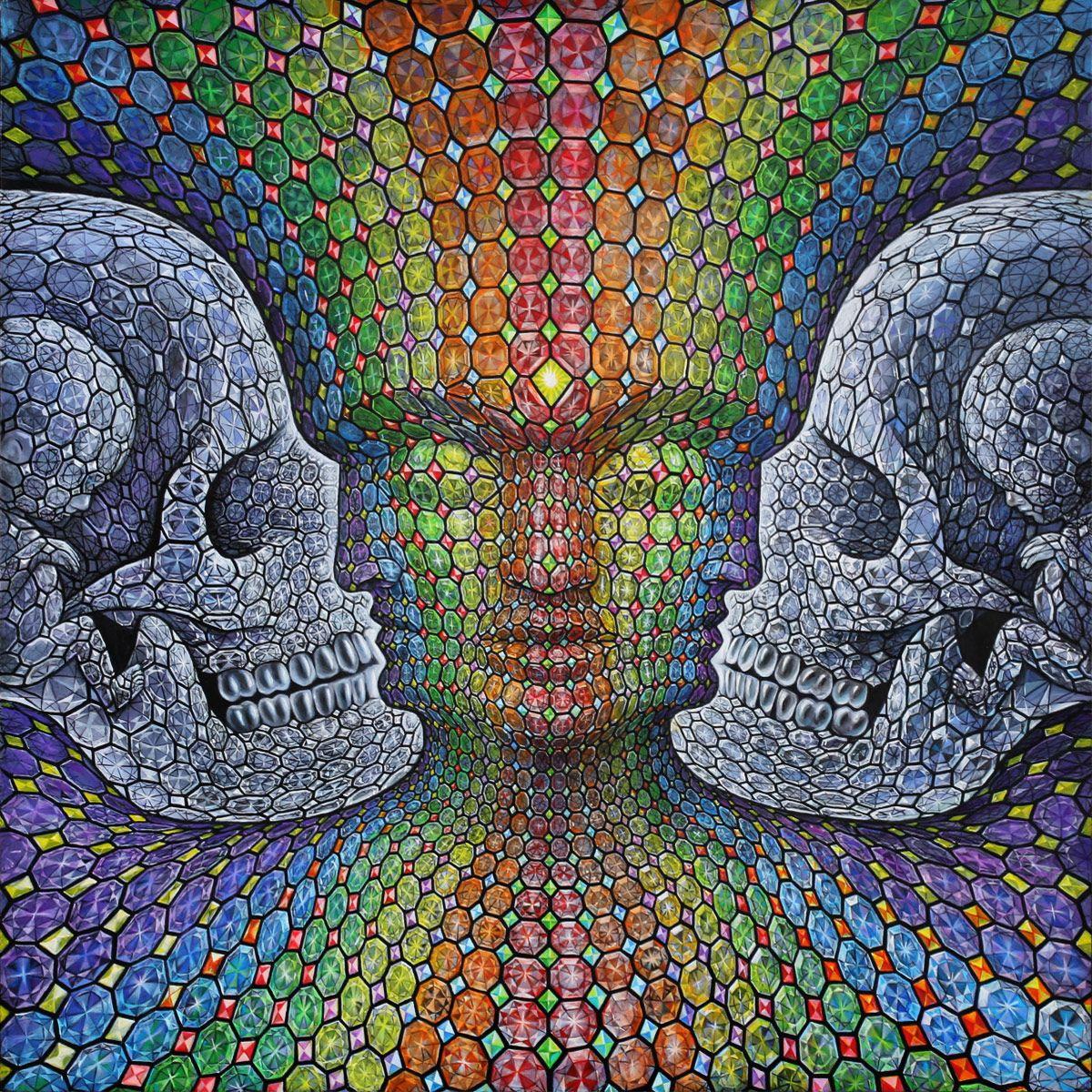 1200x1200 Alex Grey Art Wallpaper HD