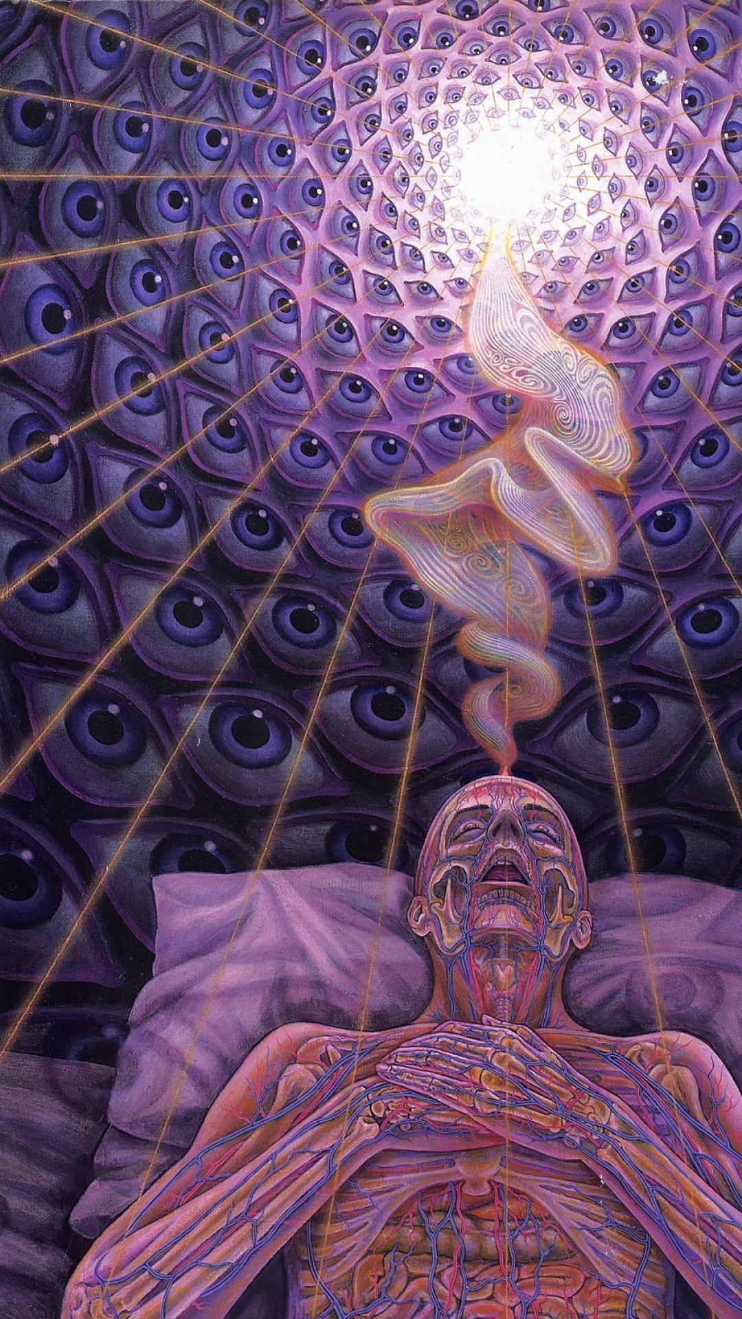1080x1920 Alex Grey Art Phone Wallpaper