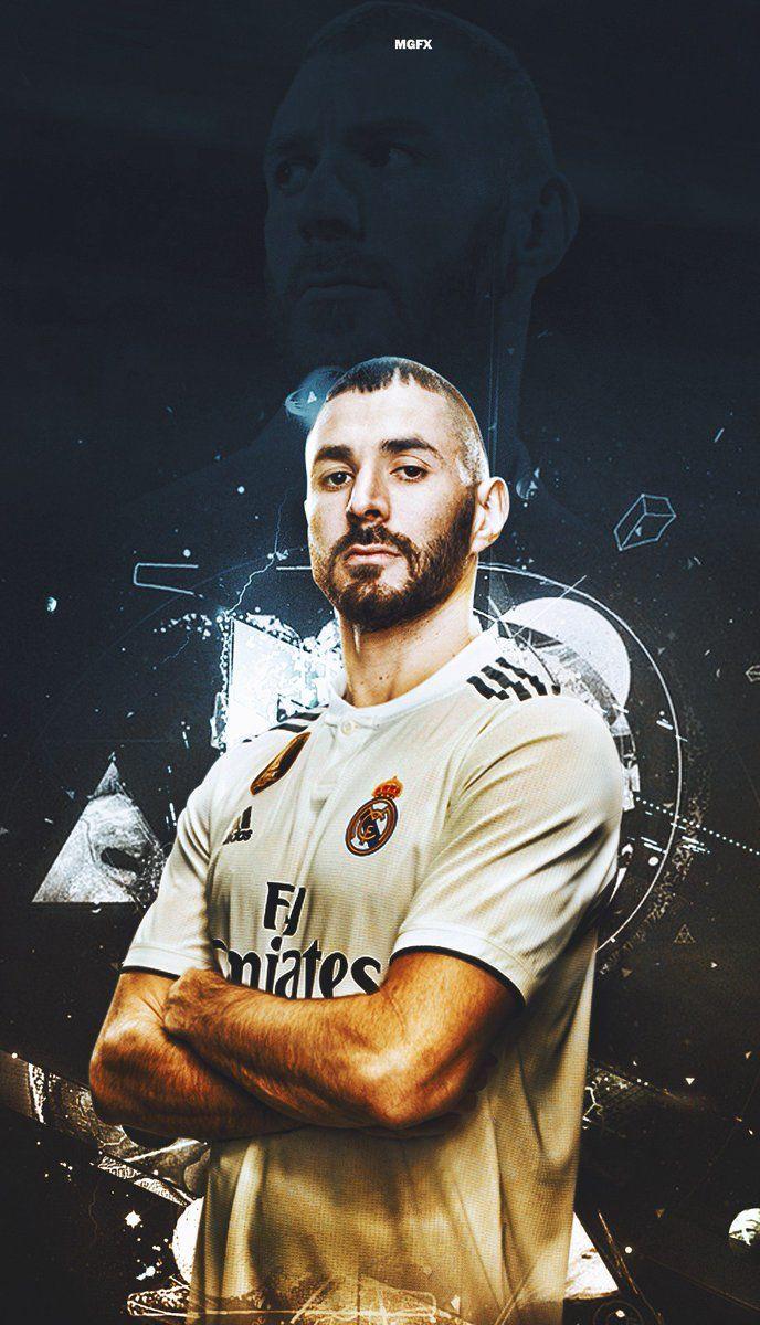 688x1200 Mohammedgfx benzema wallpaper lockscreen 2019