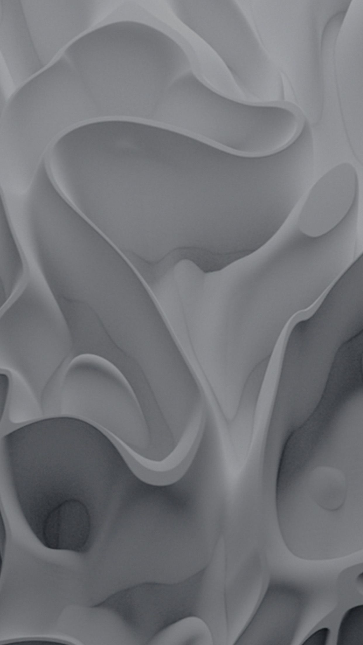 1242x2208 iPhone X wallpaper. digital abstract wave curve art gray pattern background