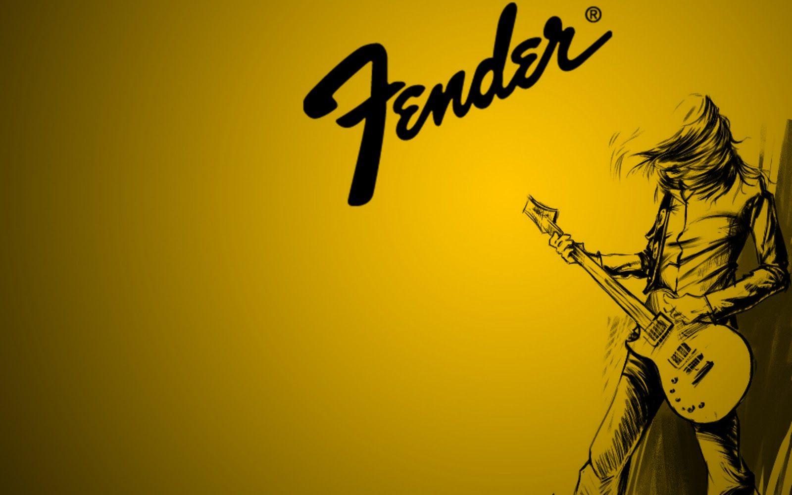 1600x1000 Fender Guitar Wallpaper