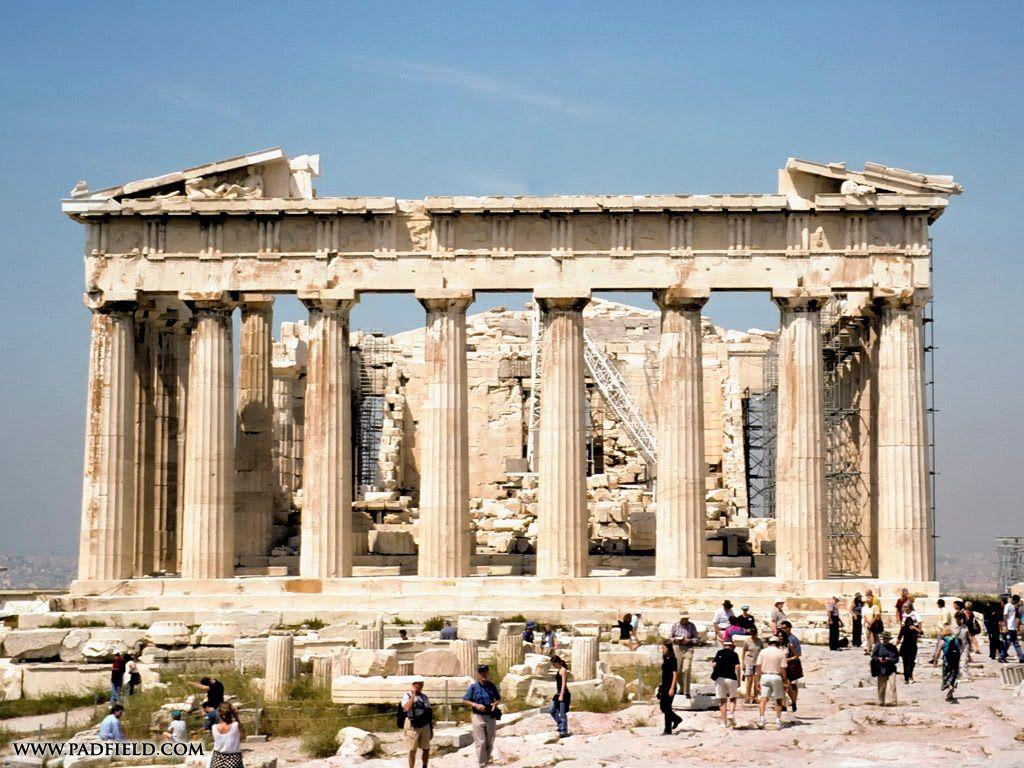1024x768 Greek Architecture Ancient