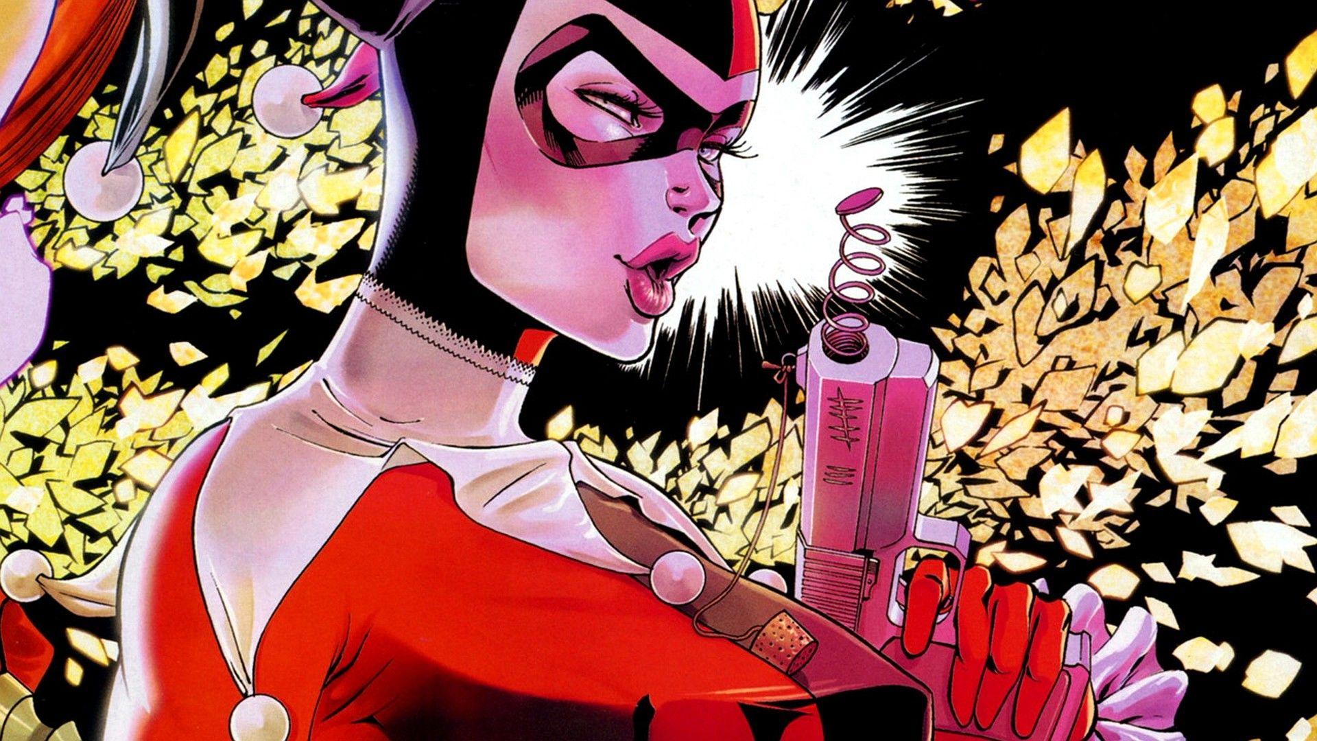 1920x1080 Harley Quinn, DC Comics Wallpaper HD / Desktop and Mobile Background