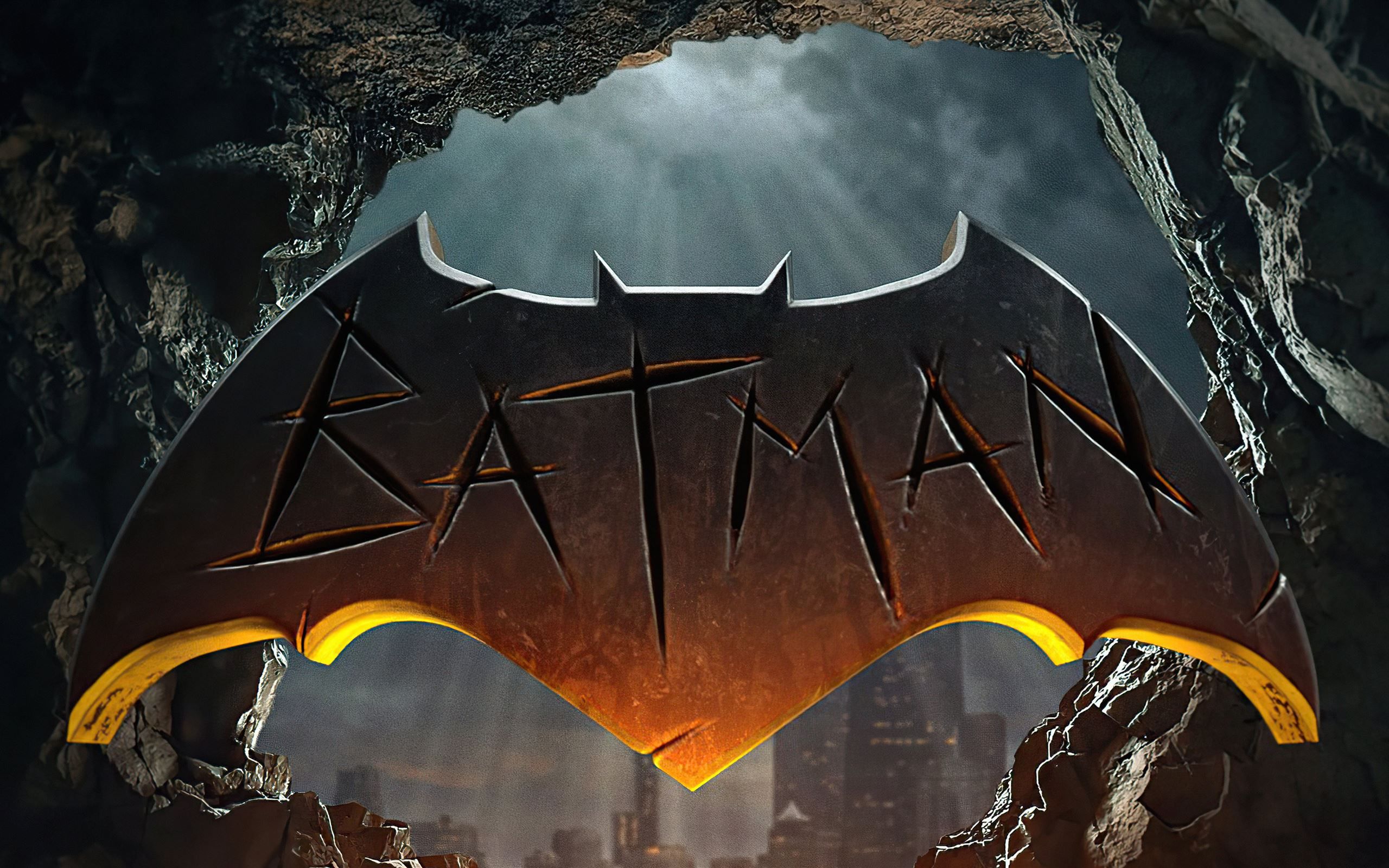 2560x1600 the batman 5k MacBook Air Wallpaper Download