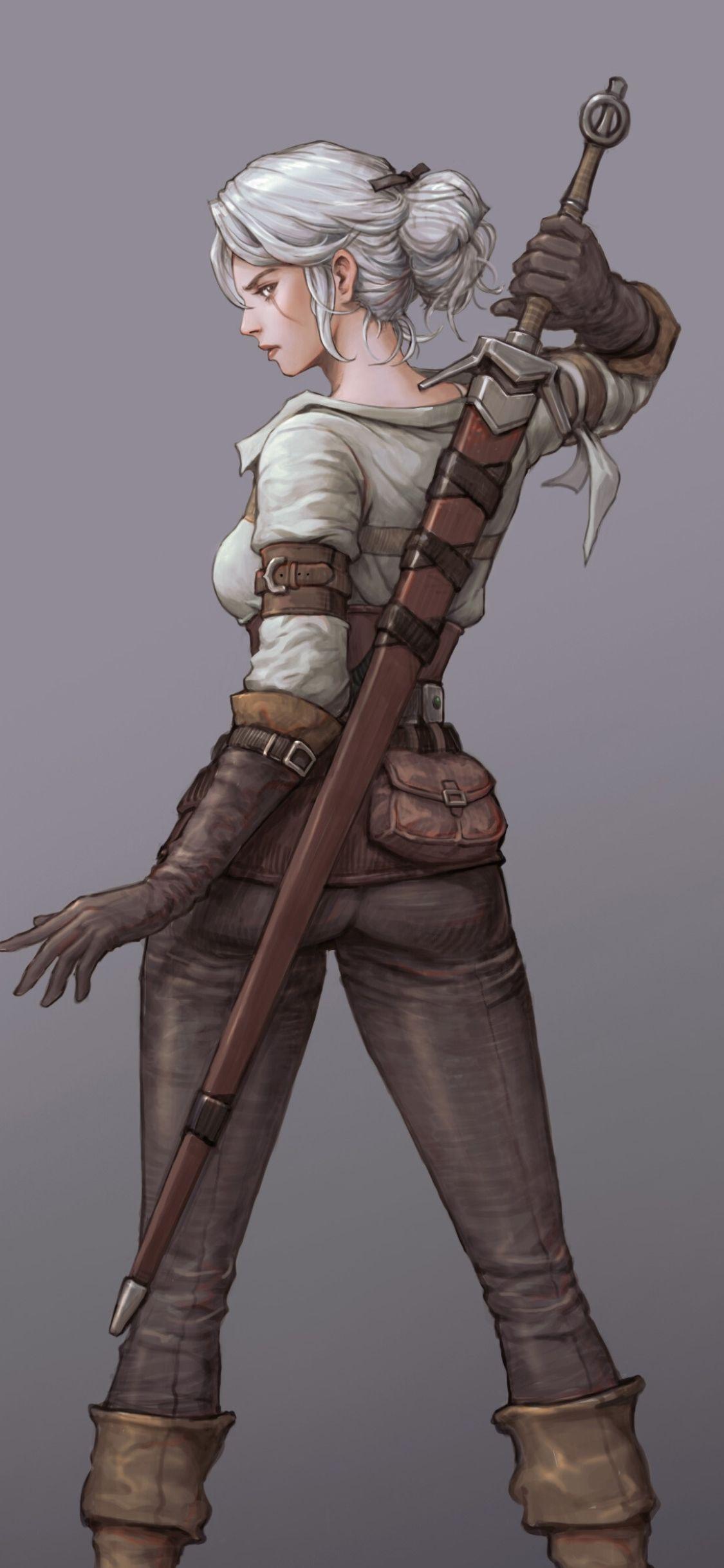 1125x2436 Ciri In The Witcher iPhone XS, iPhone iPhone X