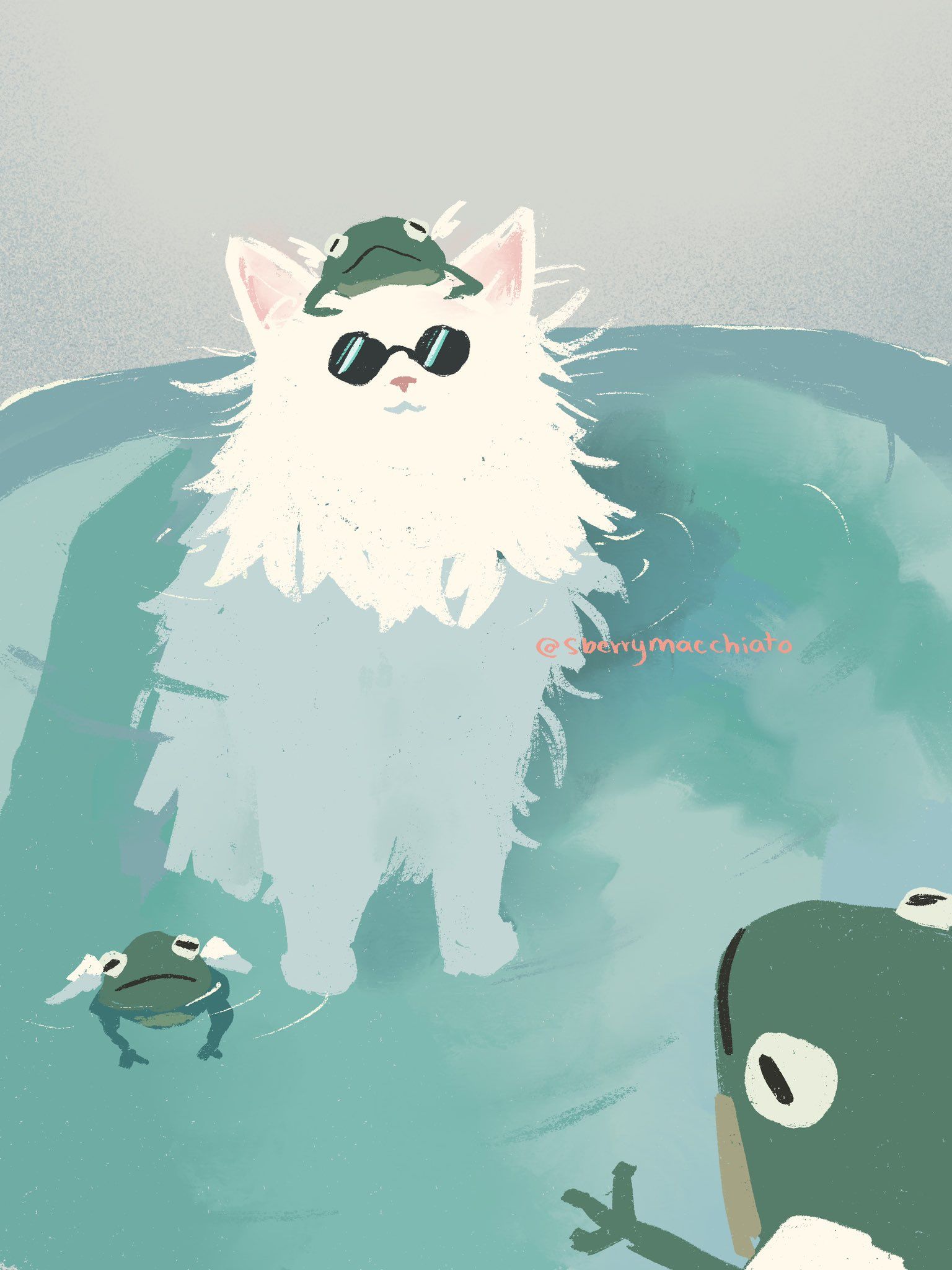 1536x2048 Gojo Cat Wallpaper