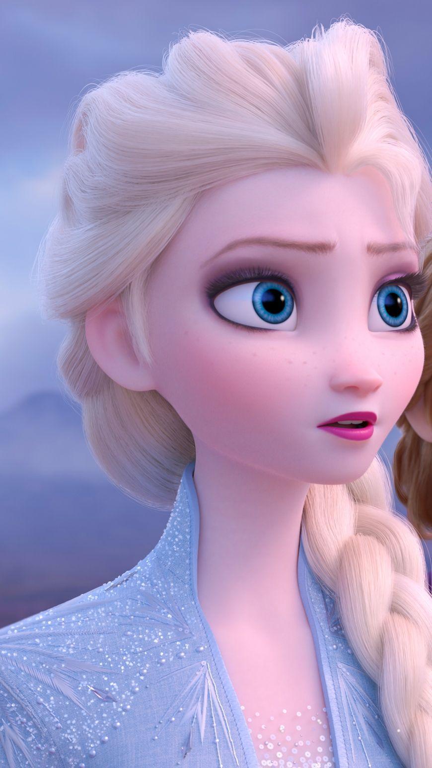 870x1546 Frozen 2 Elsa iPhone Wallpaper