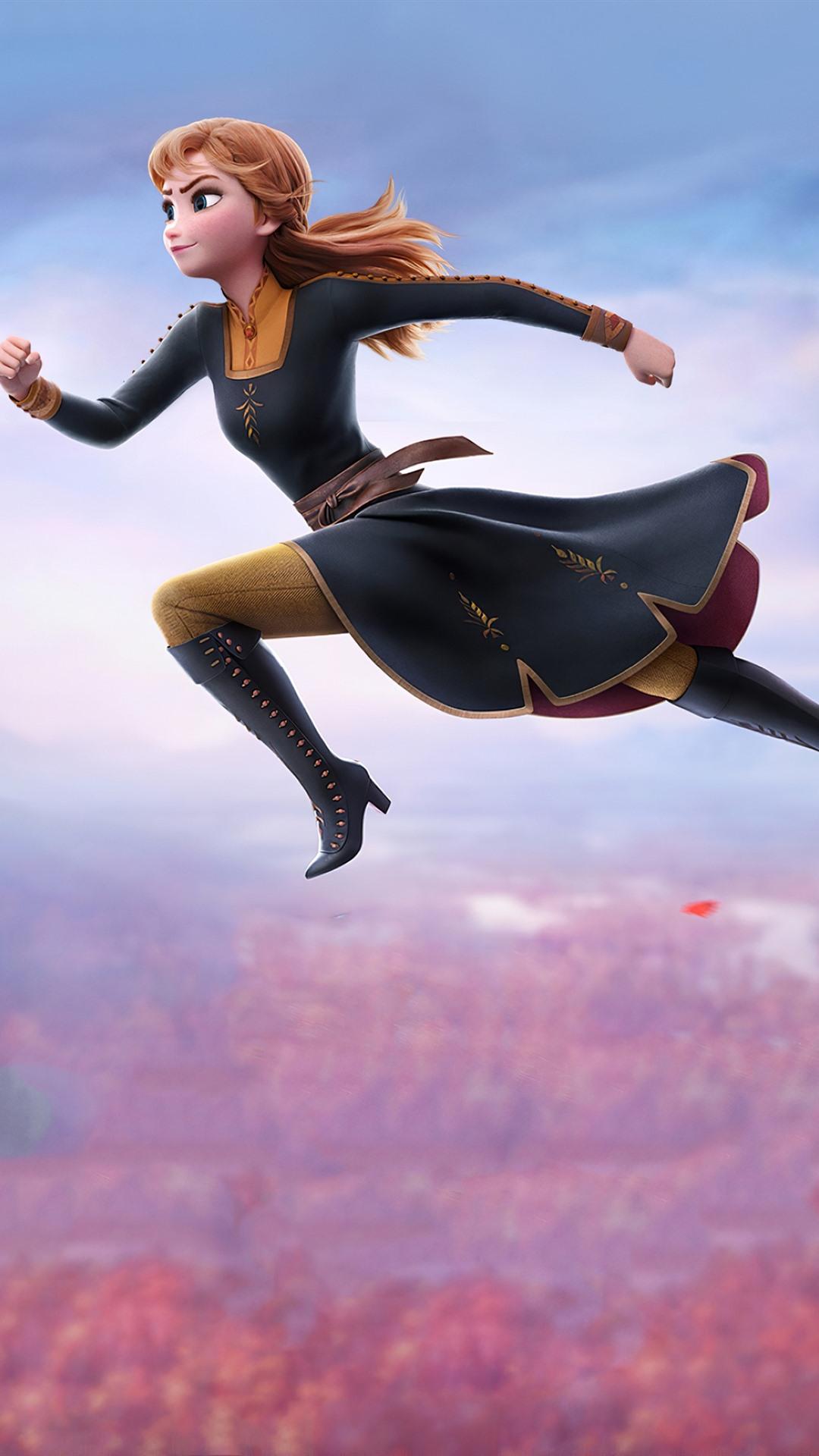 1080x1920 Brave Anna, Frozen 2 1080x1920 IPhone 8 7 6 6S Plus Wallpaper