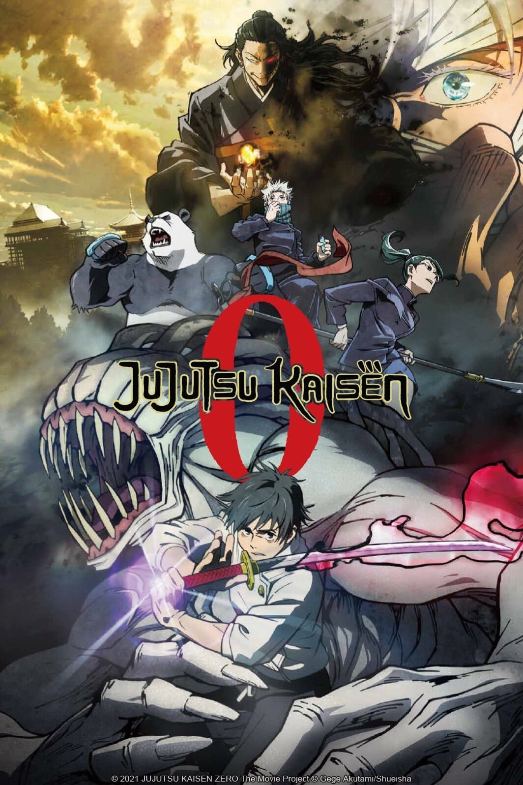 1064x1596 Jujutsu Kaisen 0 (2022)