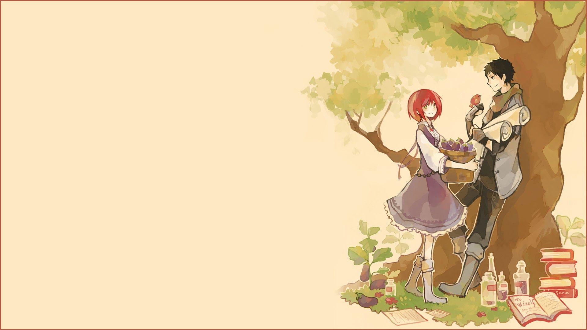 1920x1080 Shirayuki & Obi [Shirayukihime] HD Wallpaper From