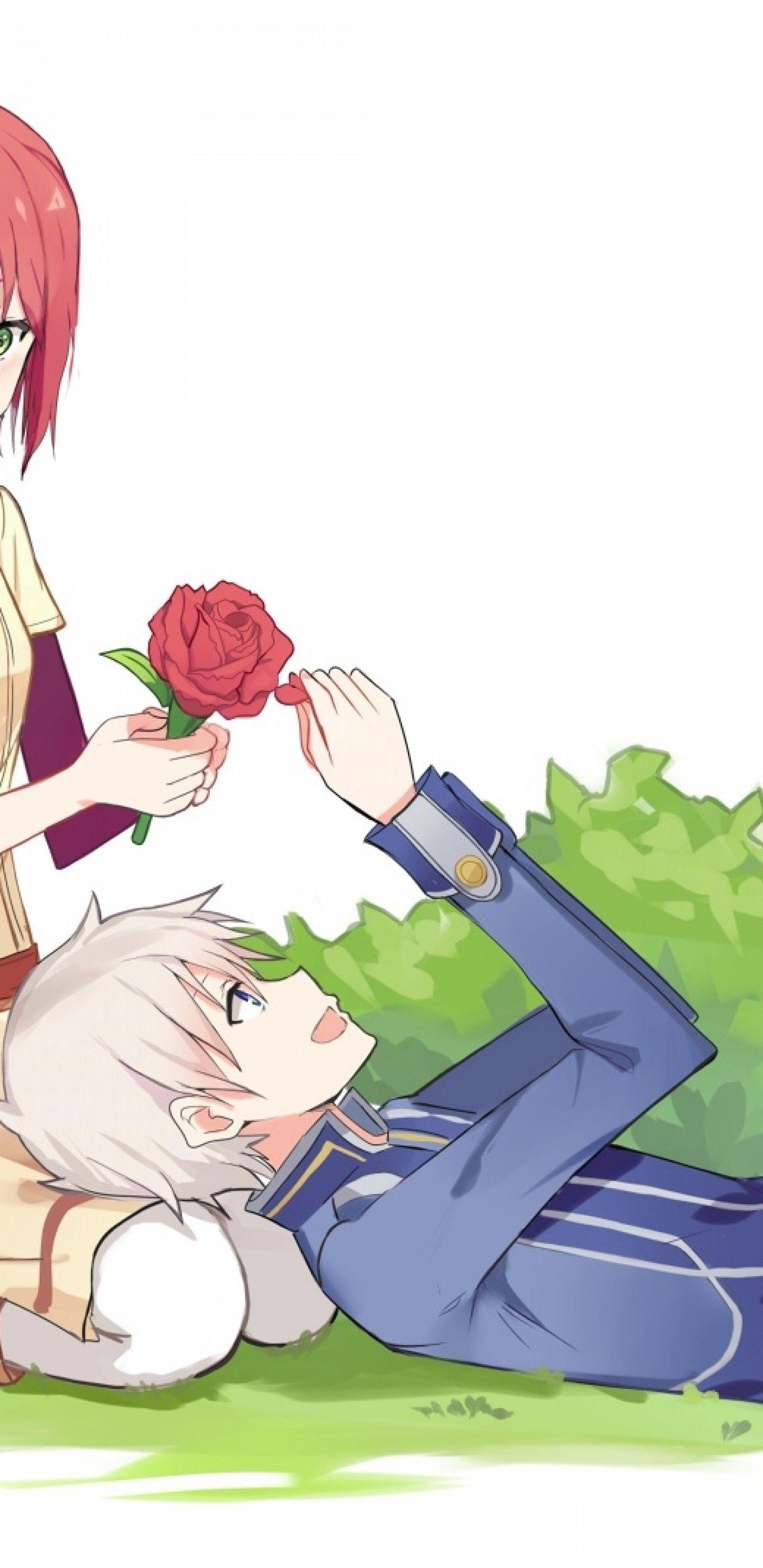 1440x2960 Download 1440x2960 Akagami No Shirayuki Hime, Shirayuki, Wistalia