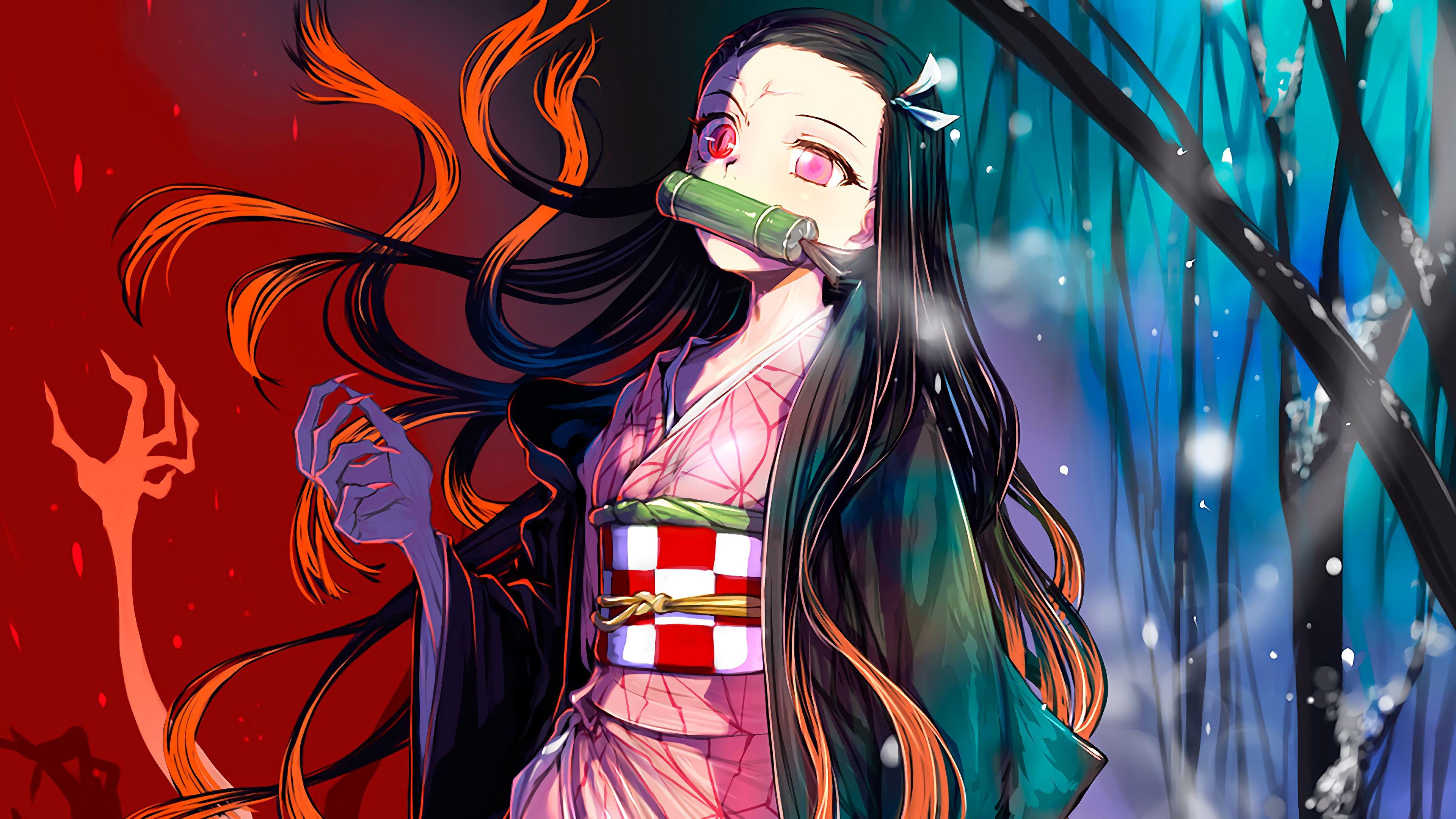 Nezuko Kamado Wallpapers Top Free Nezuko Kamado Backgrounds 