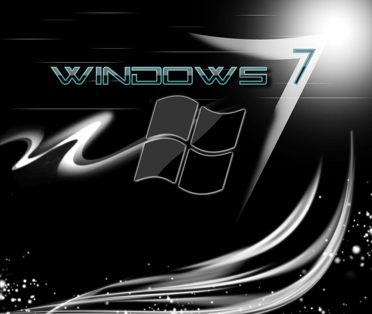 Windows 7 Black Wallpapers - Top Free Windows 7 Black Backgrounds